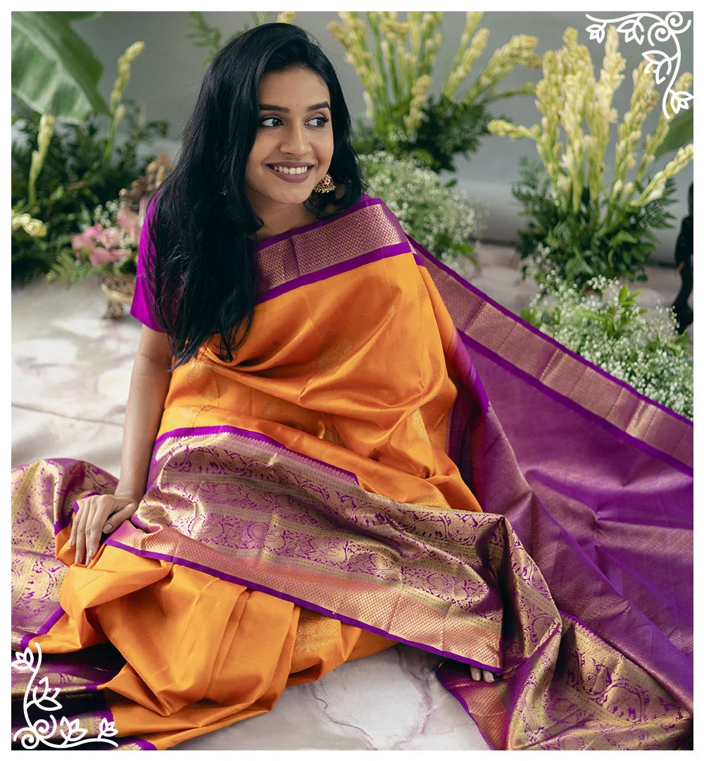 Traditional Meets Contemporary in Kanchipuram Sarees