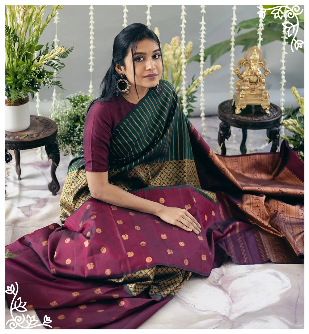 Korvai - A Technique that the Weavers of Kanchi Master