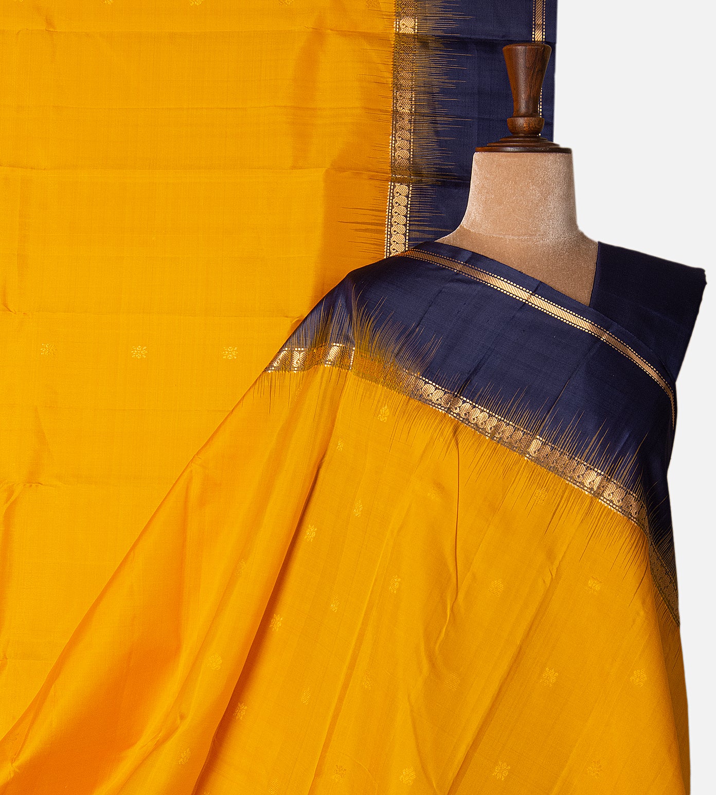 Yellow Soft Silk Saree