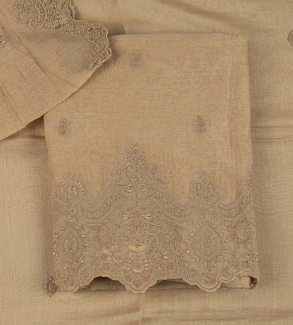 Beige Muslin Salwar