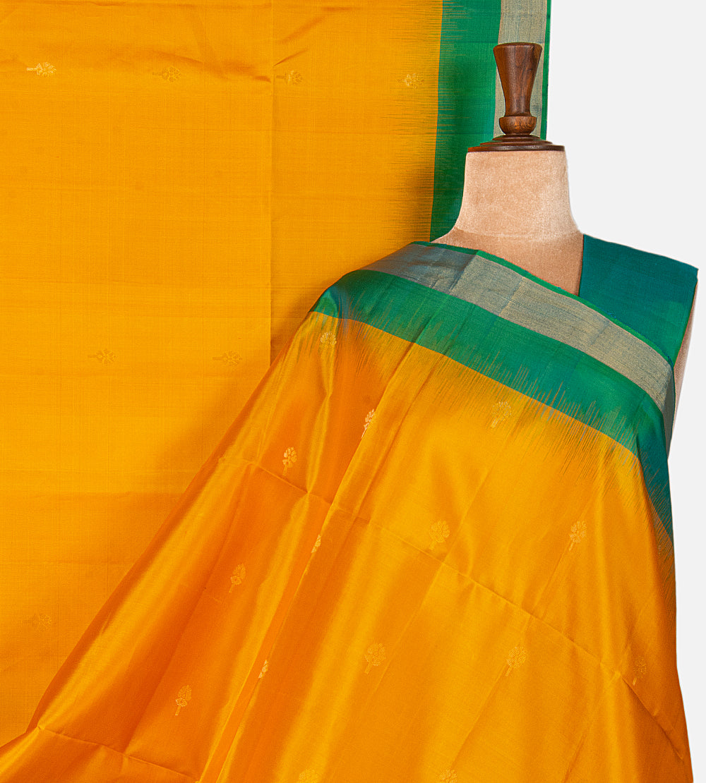 Yellow Soft Silk Saree