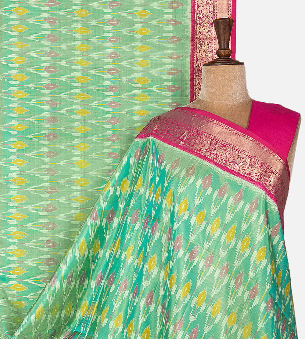 Green Soft Silk Saree