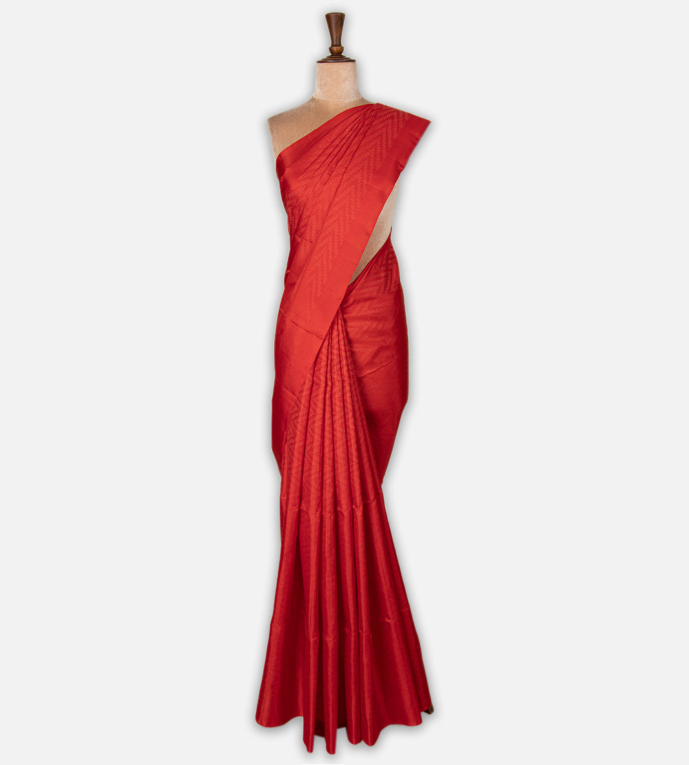 Red Soft Silk Saree