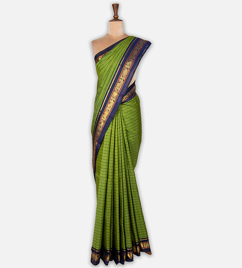 Green Kanchipuram Silk Saree