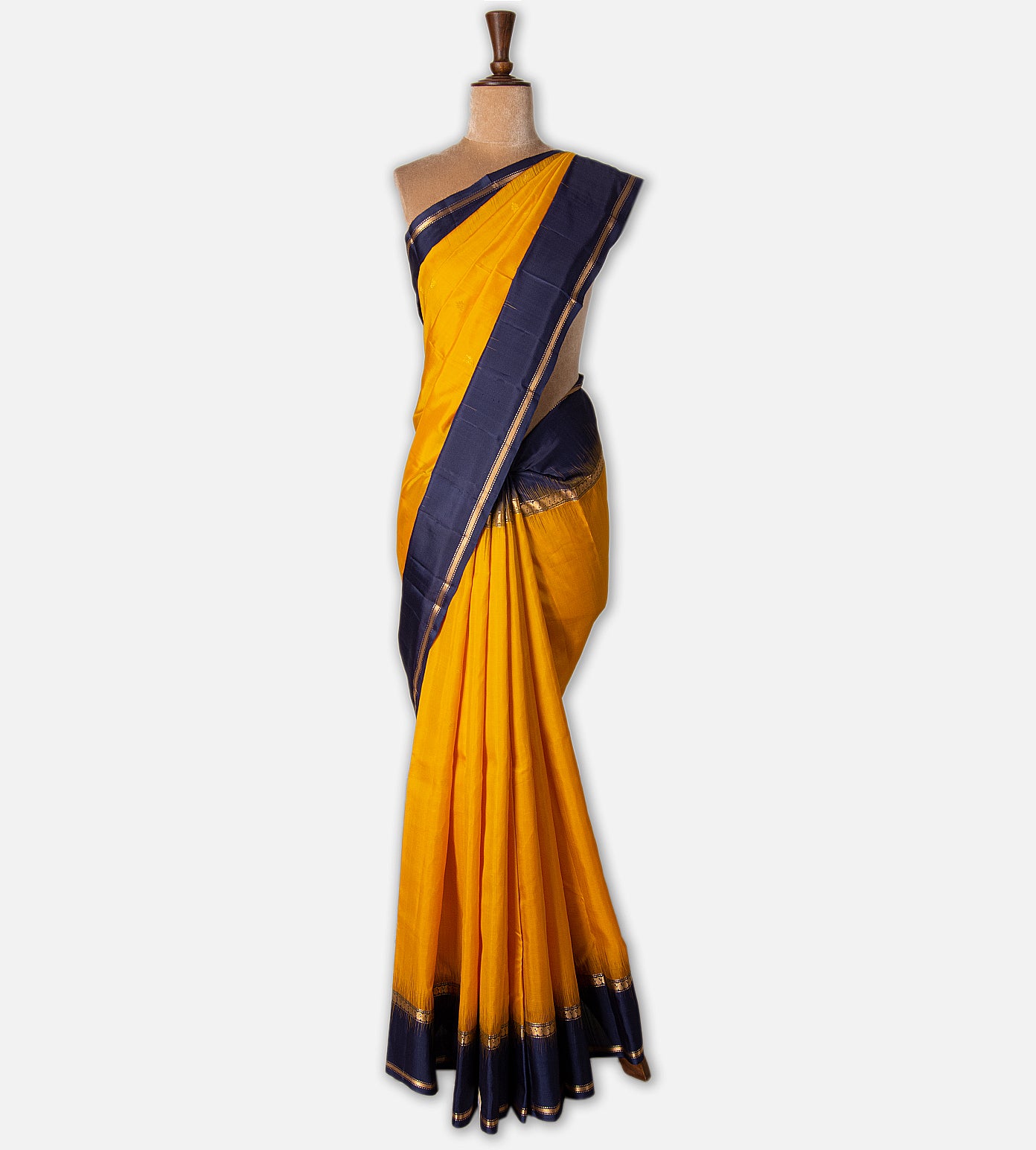 Yellow Soft Silk Saree