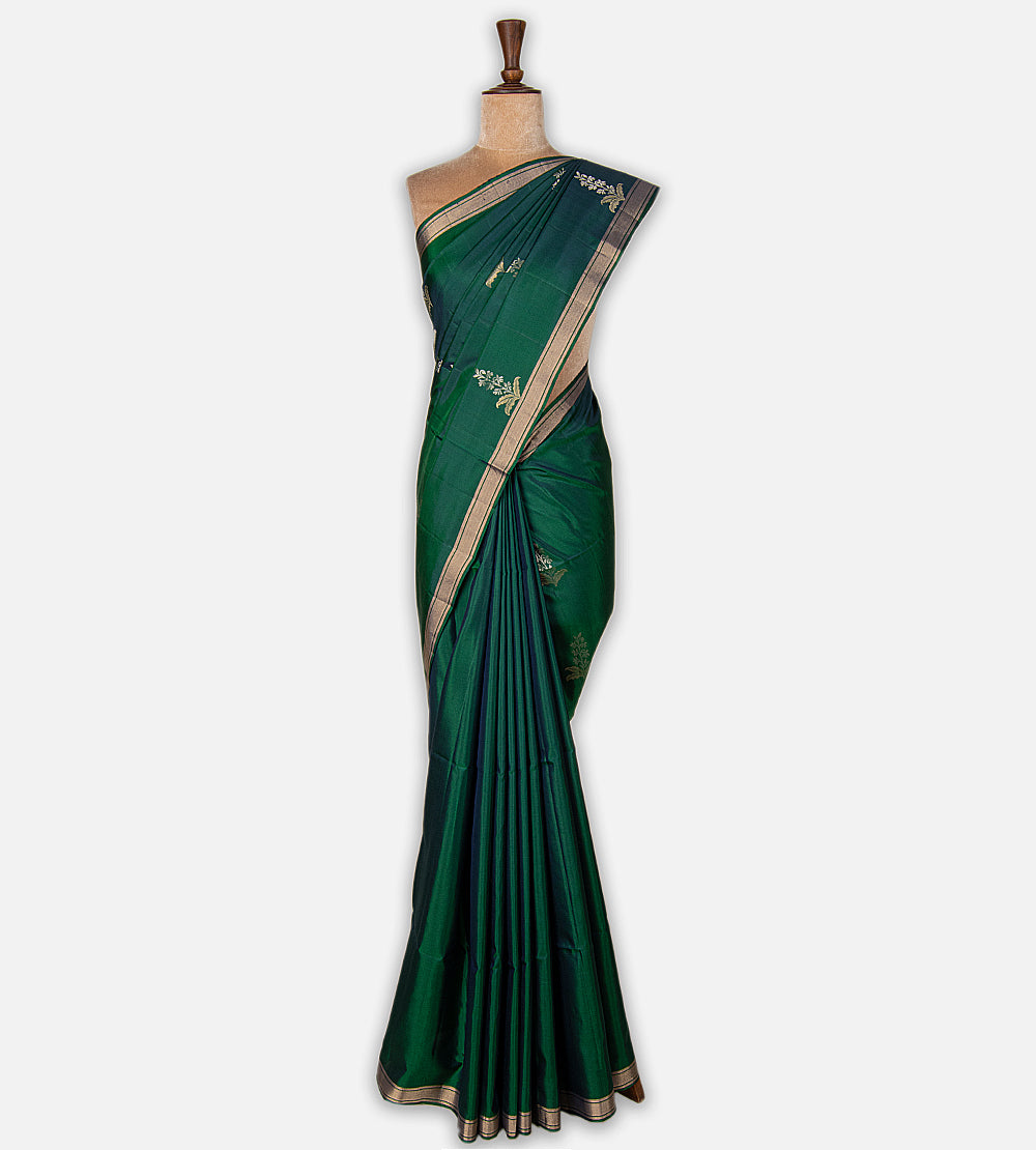 Green Soft Silk Saree
