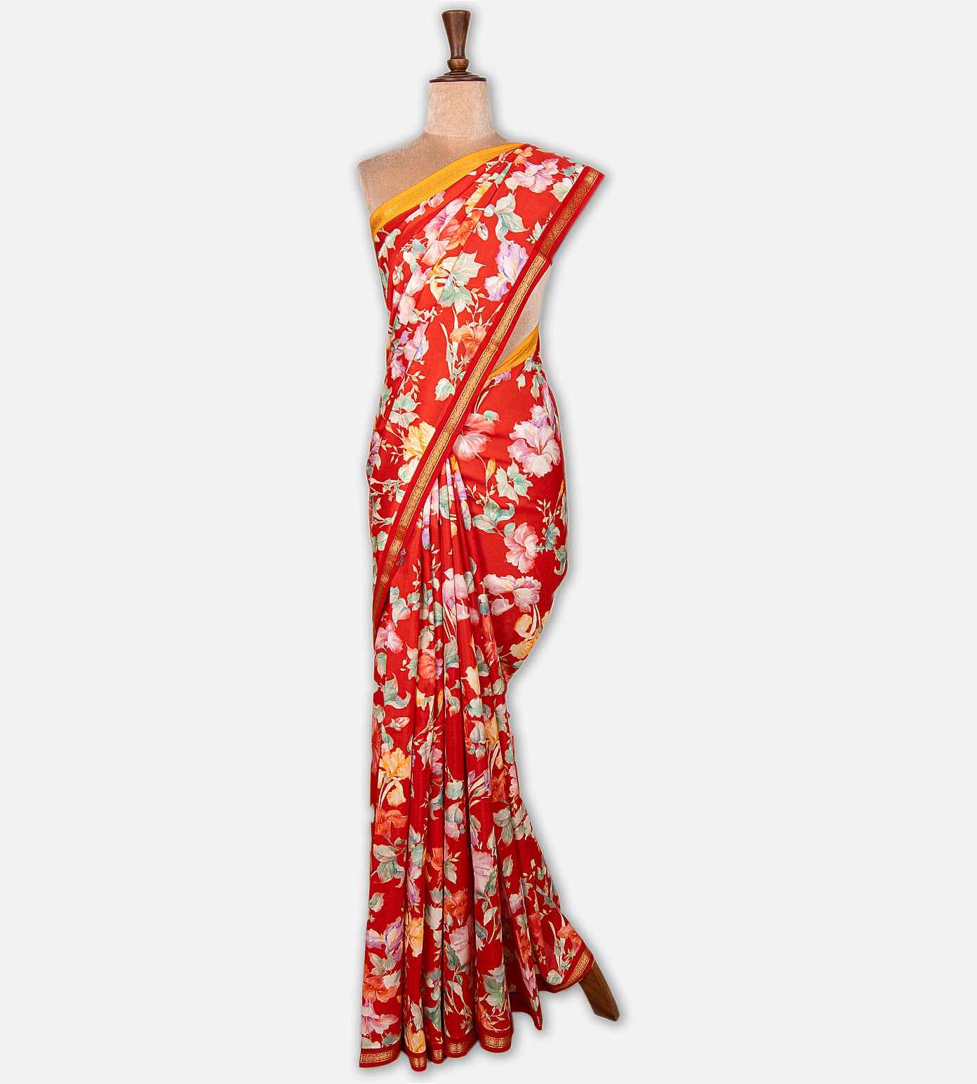 Red Soft Silk Saree