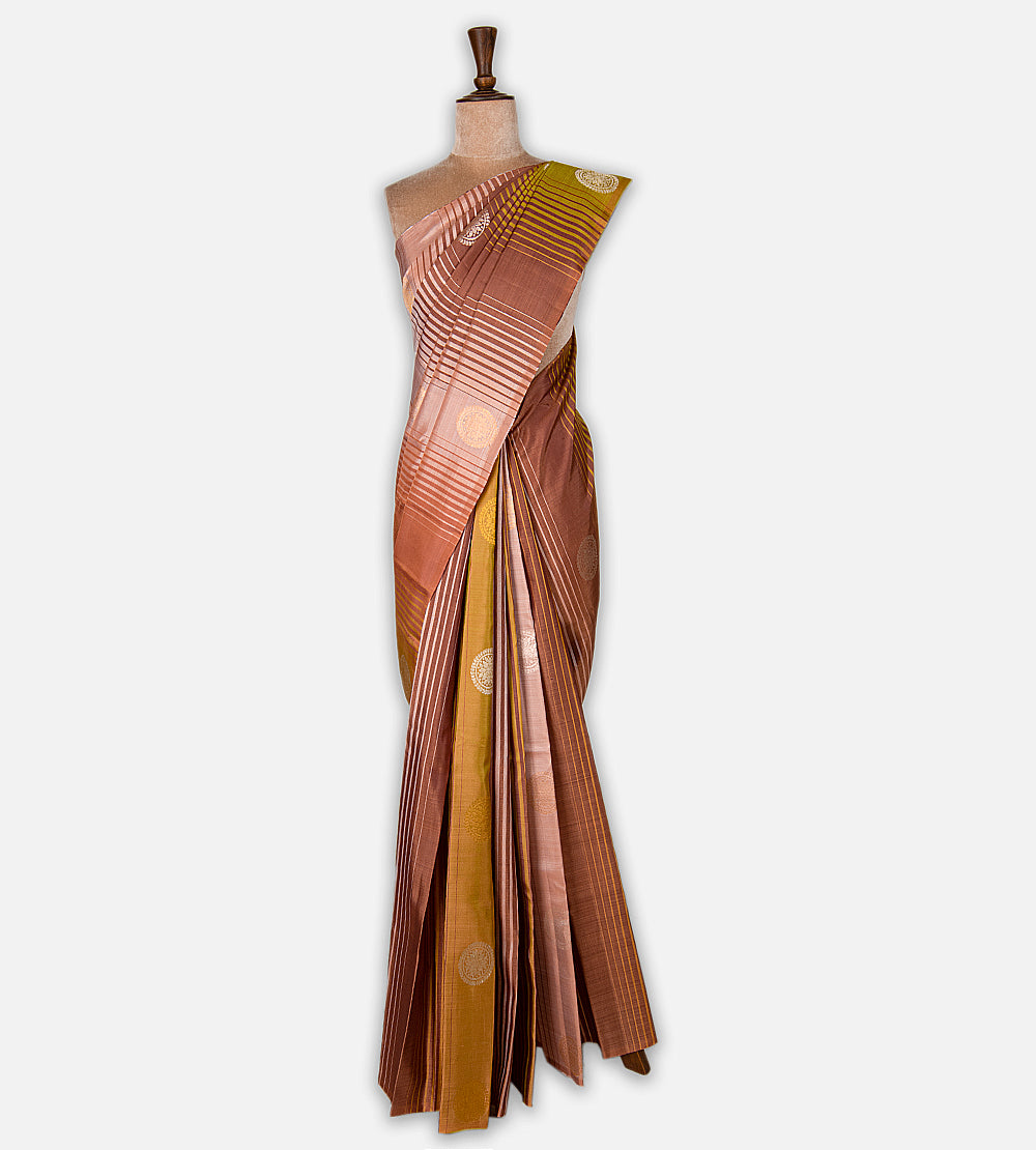 Multicolour Gadwal Silk Saree