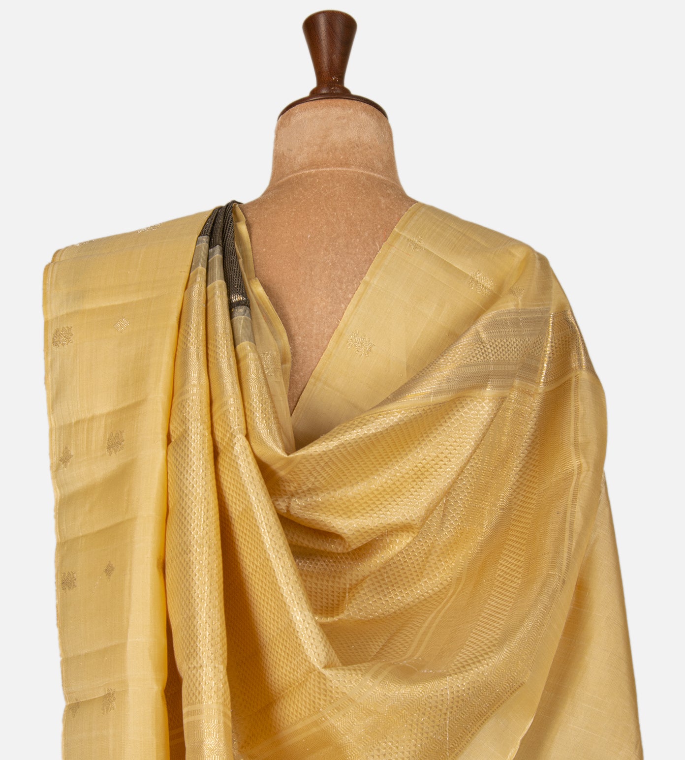 Black Kanchipuram Silk Saree