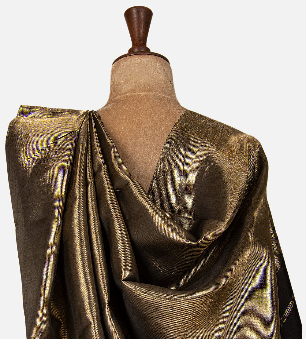 Black Kanchipuram Silk Saree