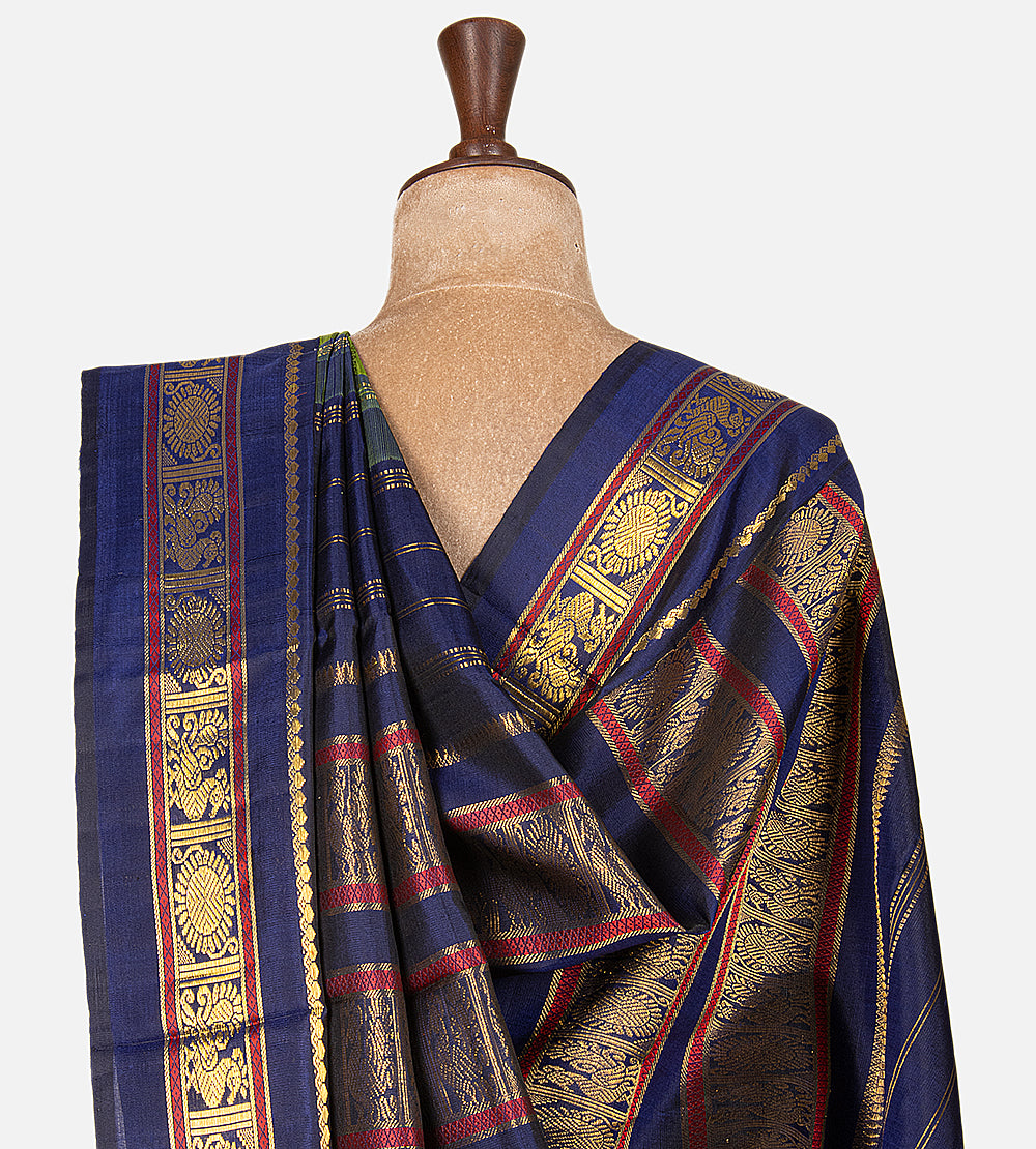Green Kanchipuram Silk Saree