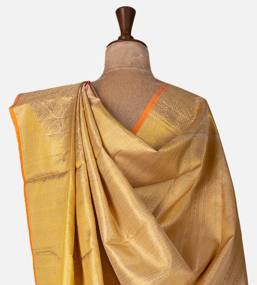 Pink Kanchipuram Silk Saree
