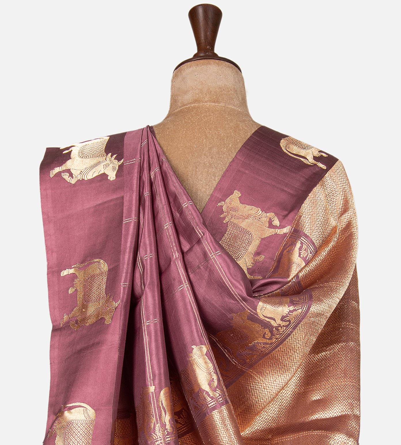 Pink Banarasi Kattan Silk Saree