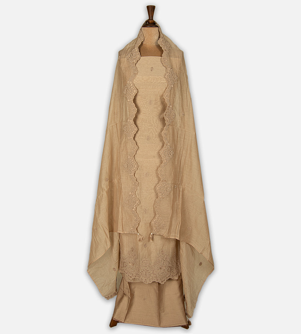 Beige Muslin Salwar