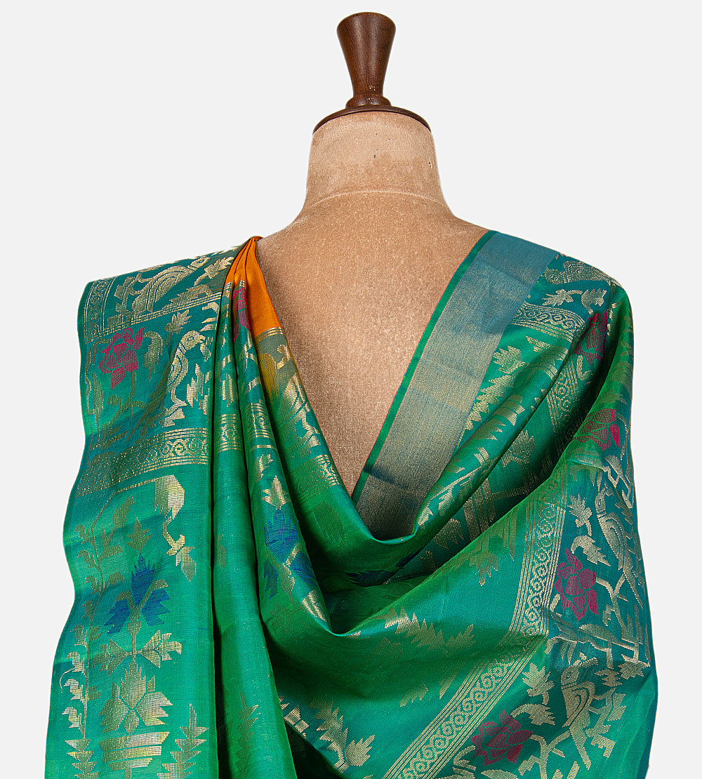 Yellow Soft Silk Saree