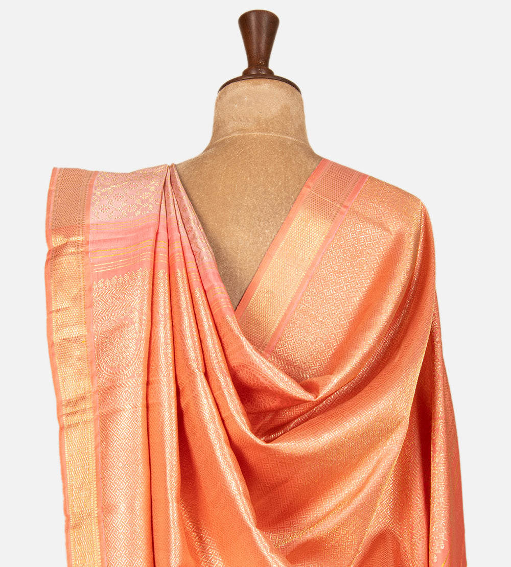 Light Pink Kanchipuram Silk Saree