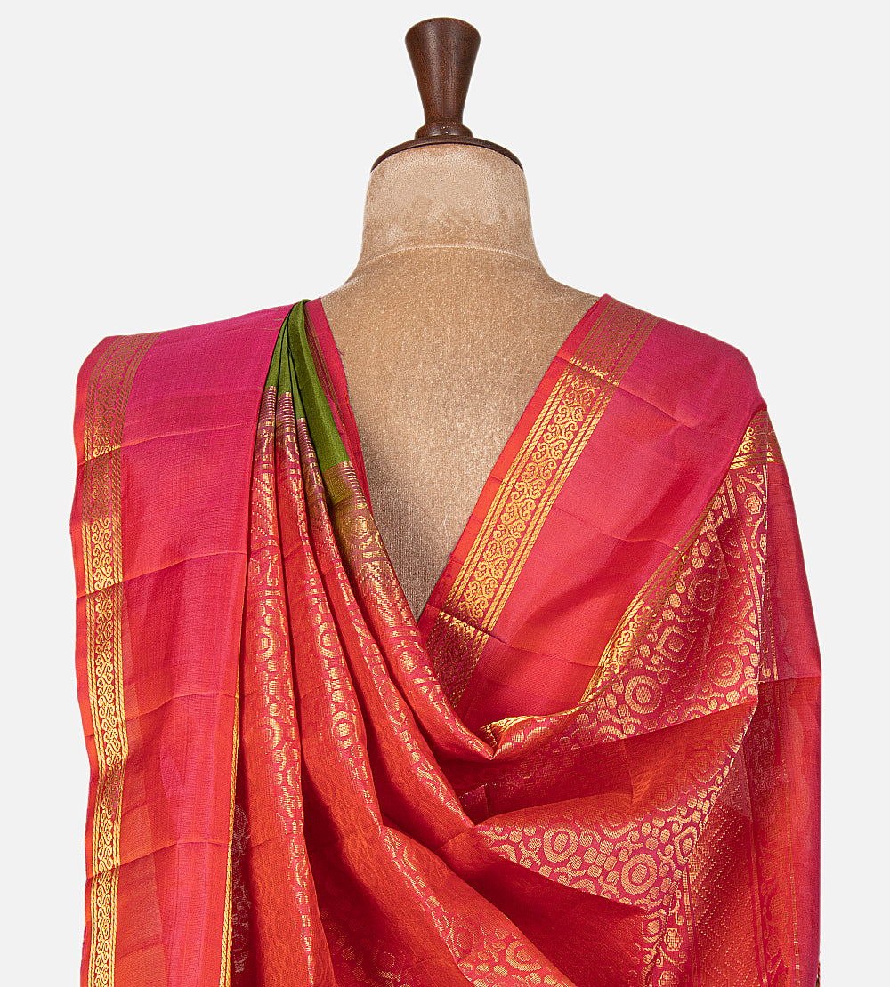 Green Soft Silk Saree