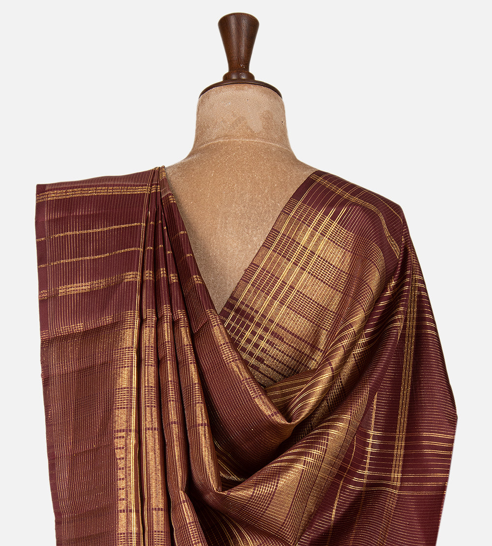 Multicolour Kanchipuram Silk Saree