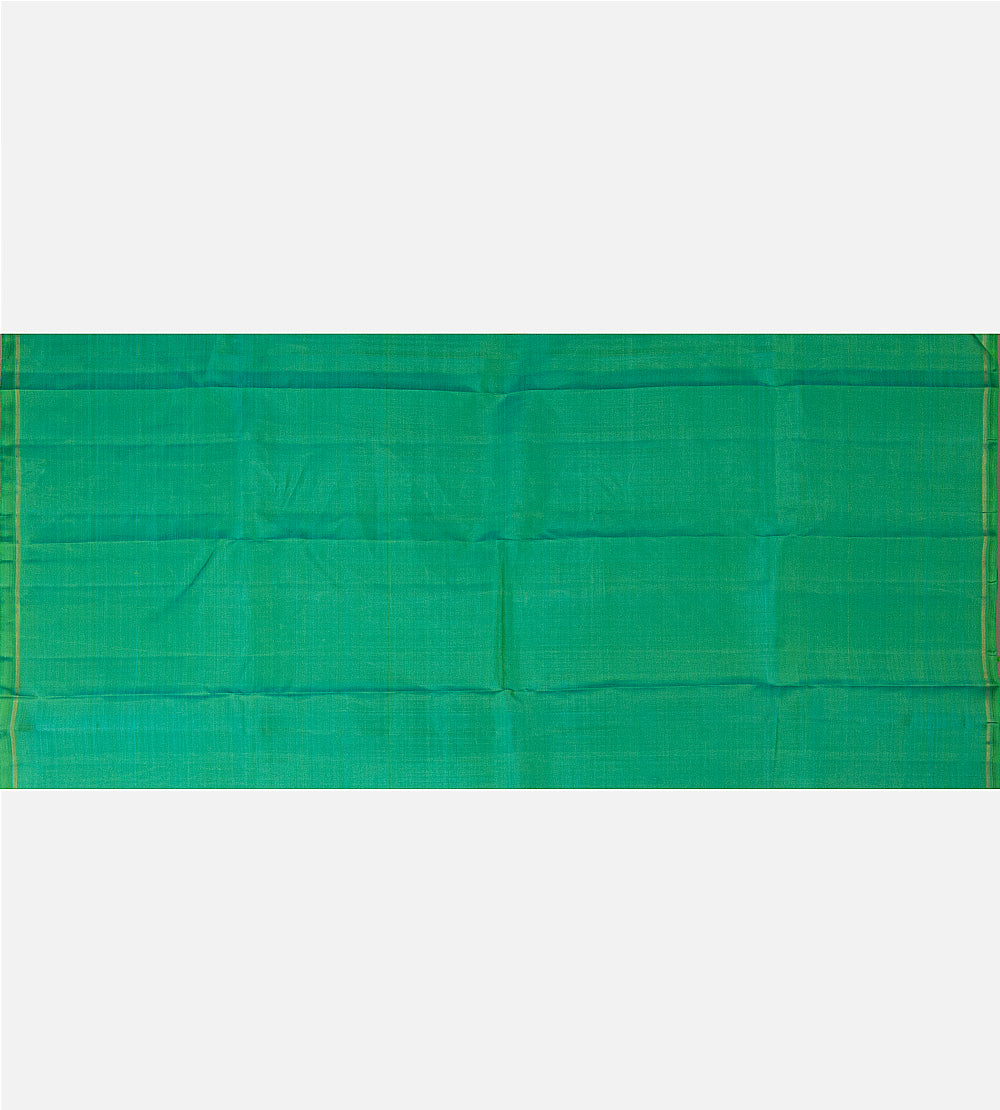 Blue Kanchipuram Silk Saree
