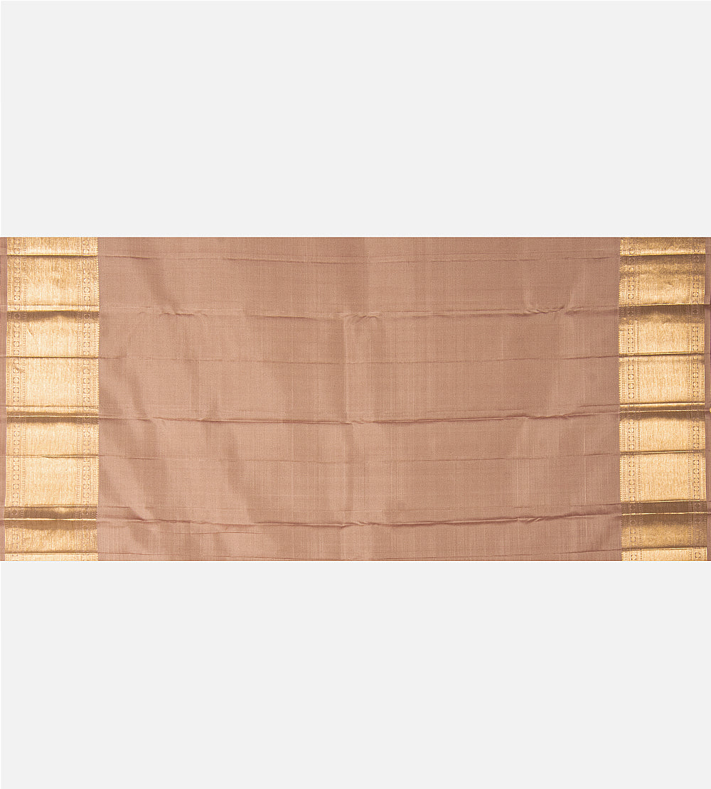 Mauve Kanchipuram Silk Saree