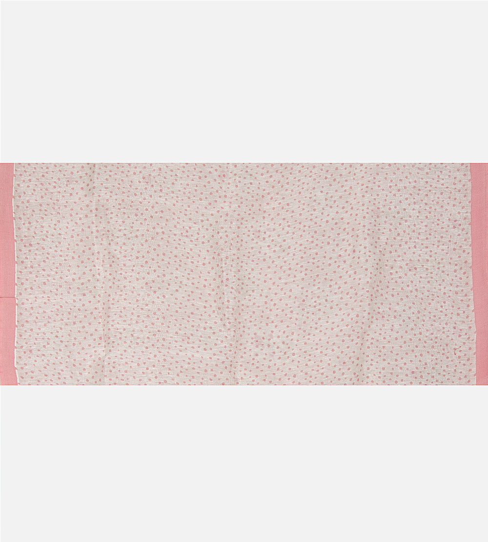Light Pink Linen Saree