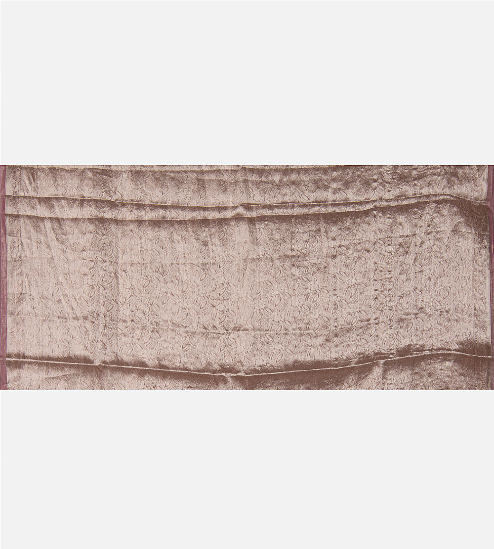 Pink Organza Saree
