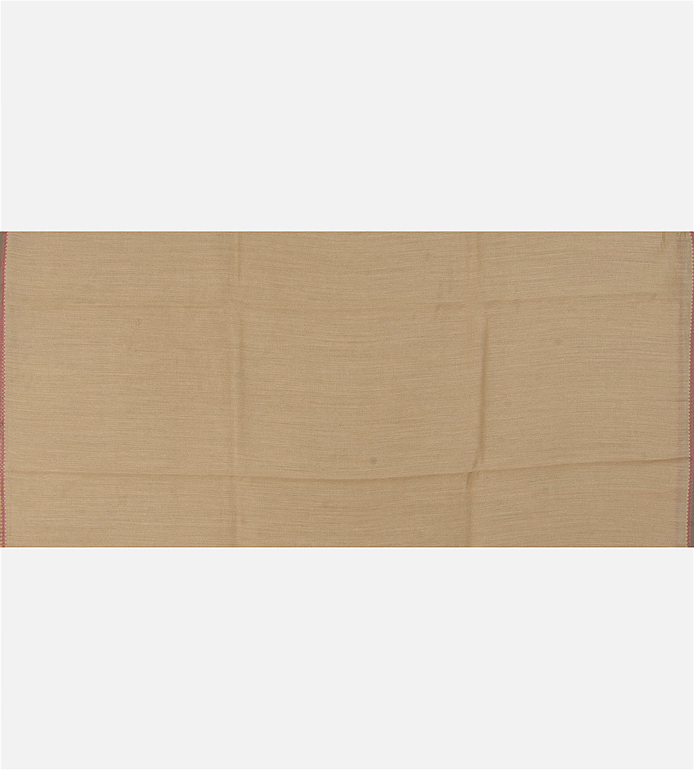 Beige Moonga Tussar Saree