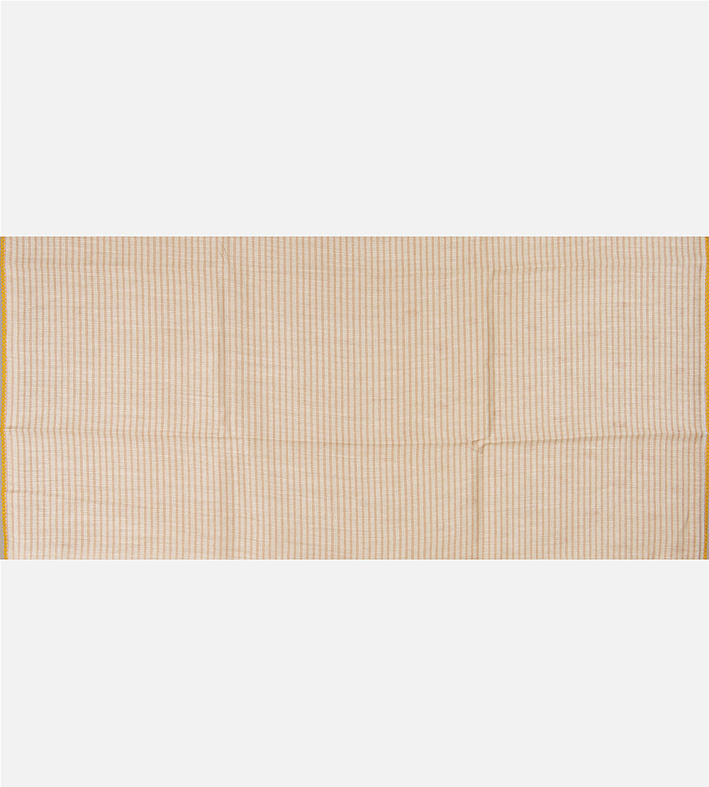 Warm Beige Moonga Tussar Saree