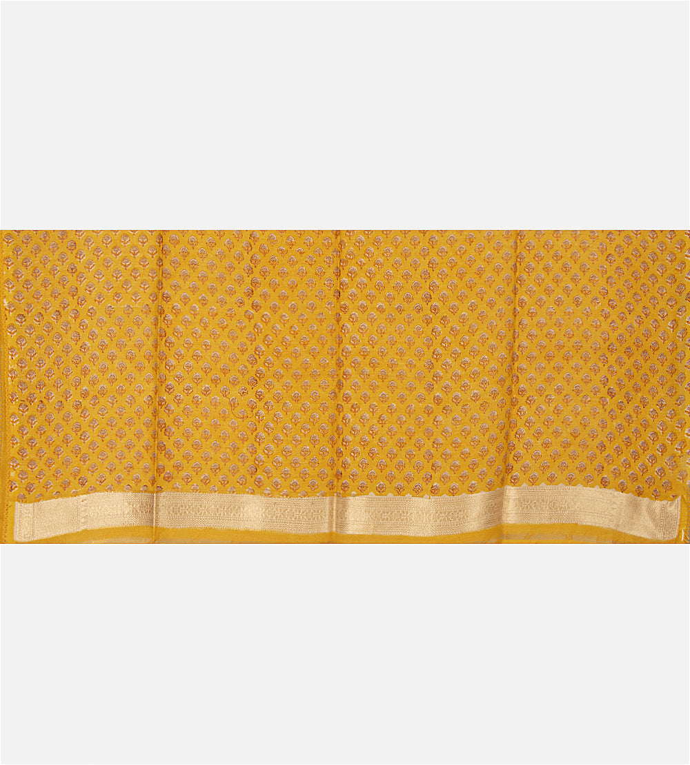 Beige Moonga Tussar Saree