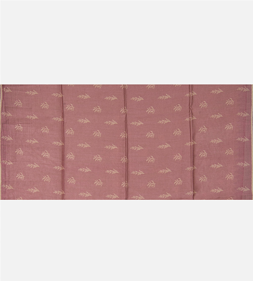 Beige Moonga Tussar Saree