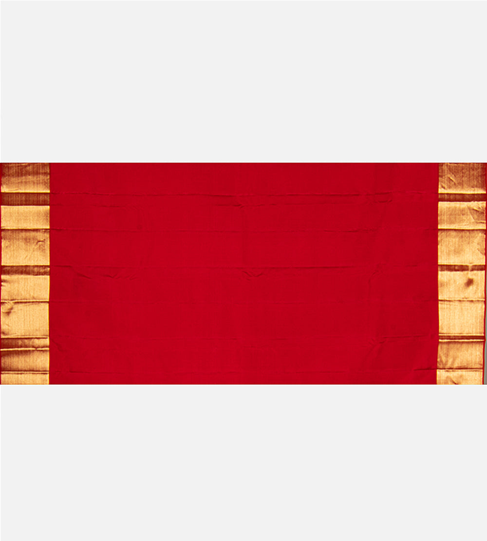 Red Kanchipuram Silk Saree