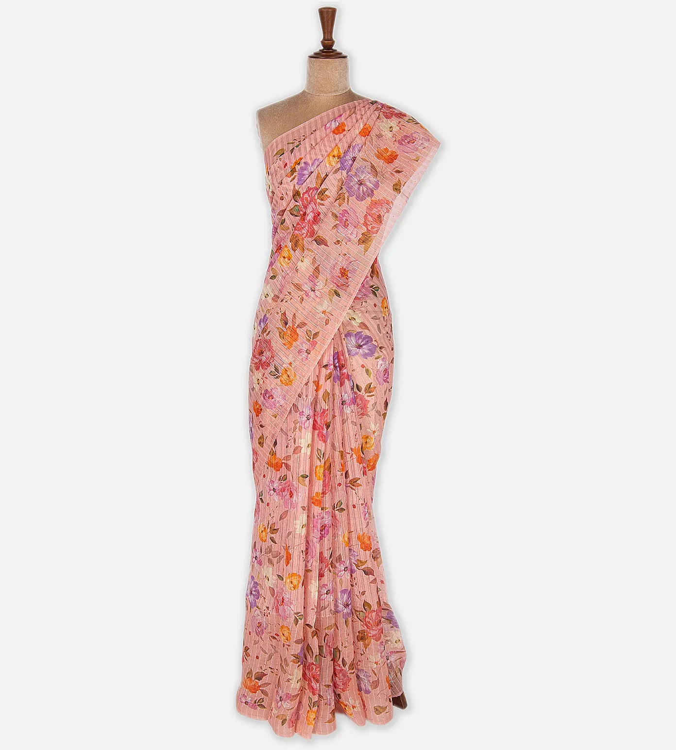 Pink Matka Bailou Saree