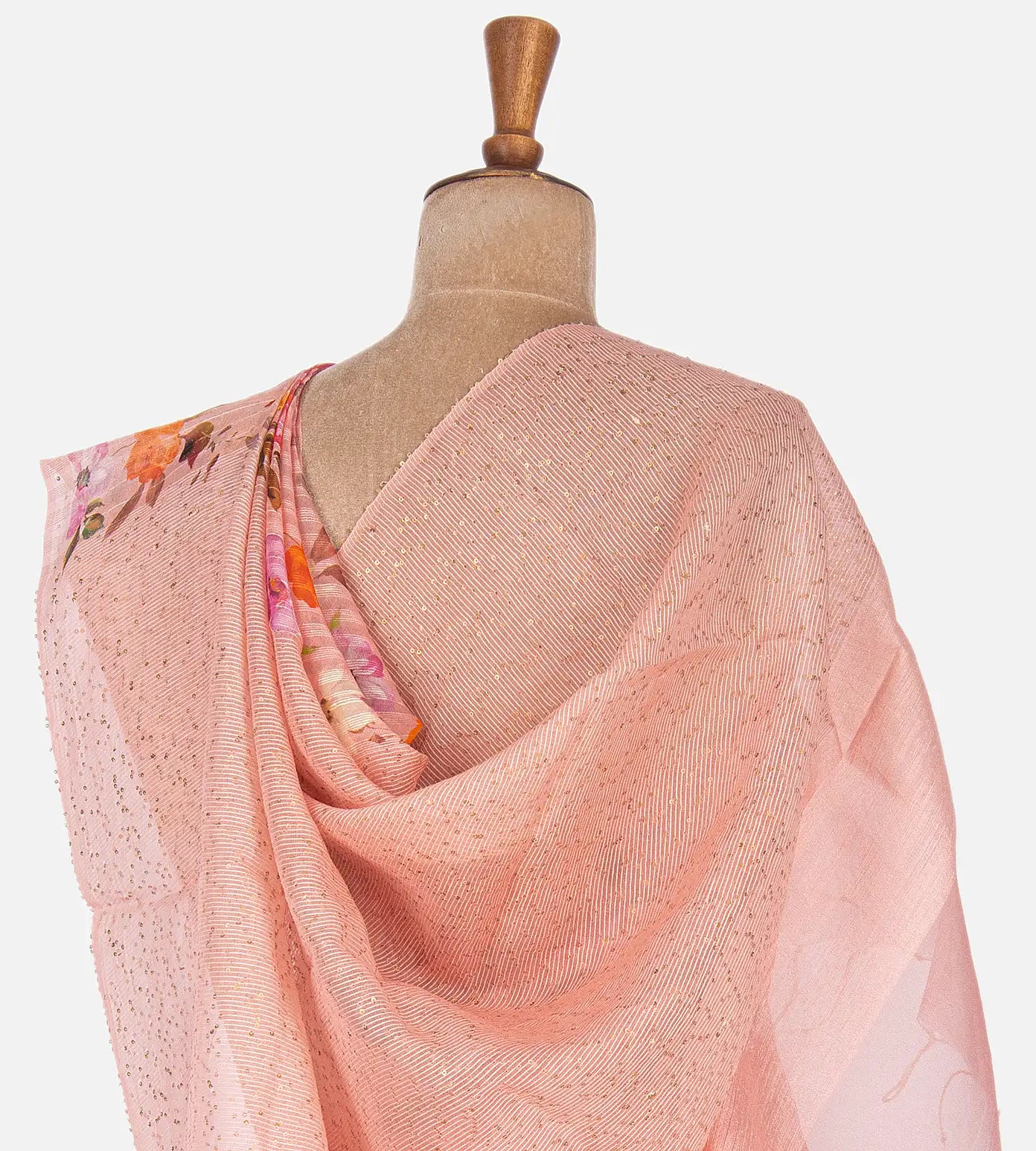Pink Matka Bailou Saree
