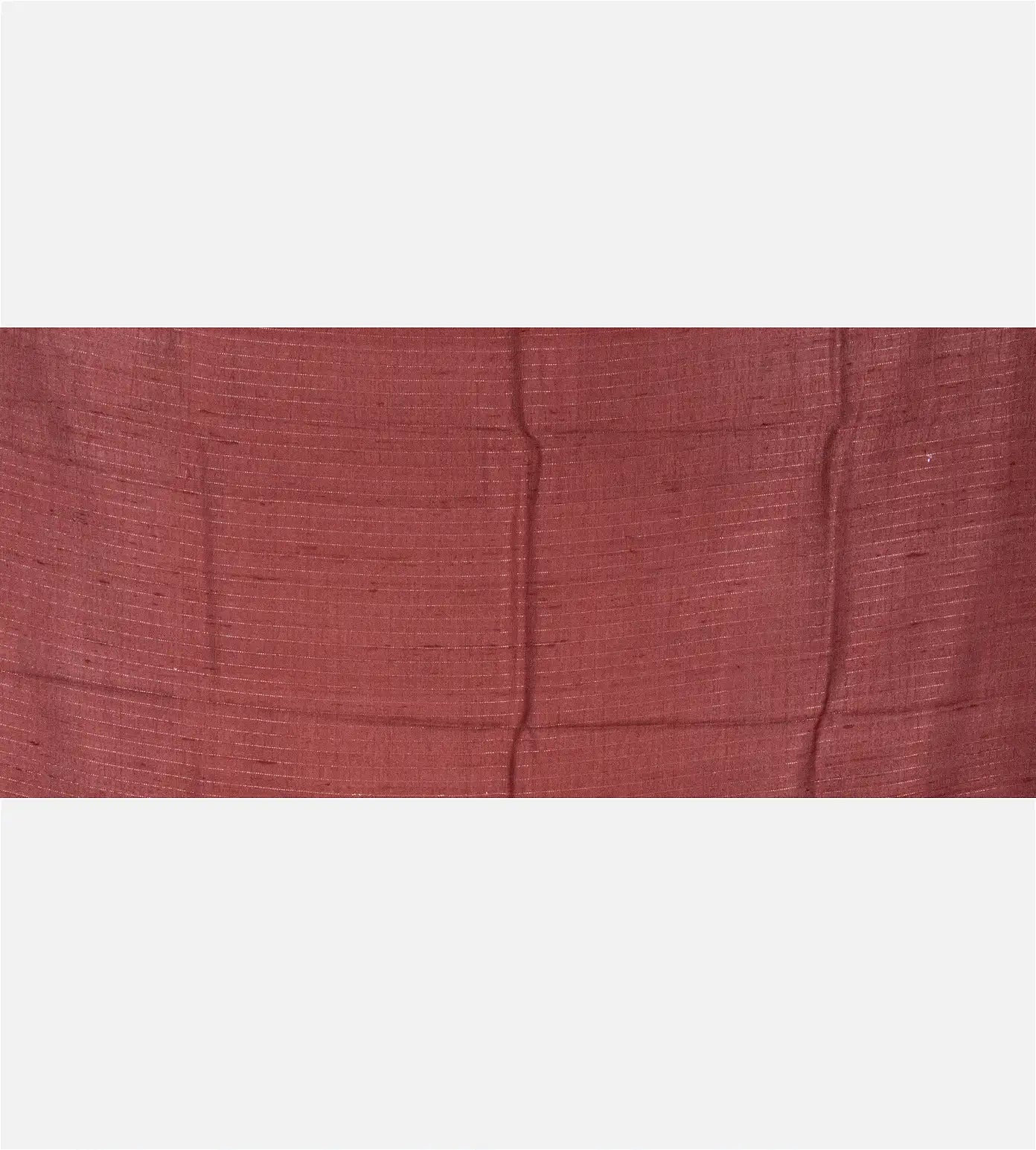 Maroon Tussar Printed Saree