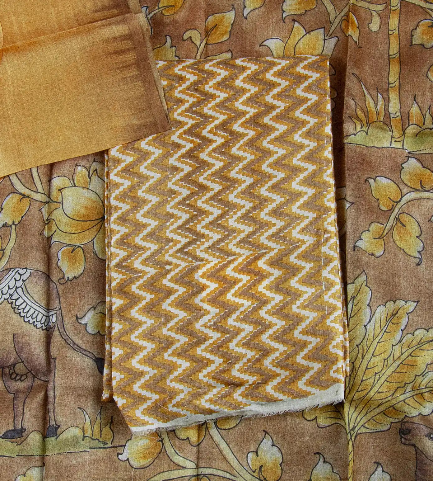 Yellow Tussar Salwar