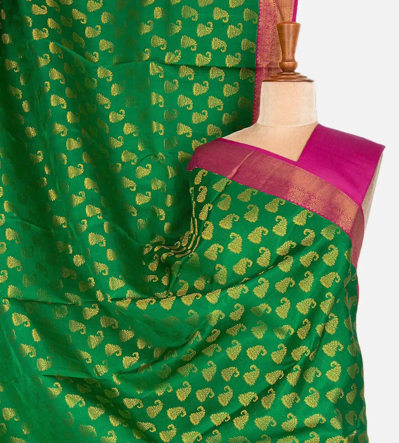 Green Kanchipuram Silk Saree