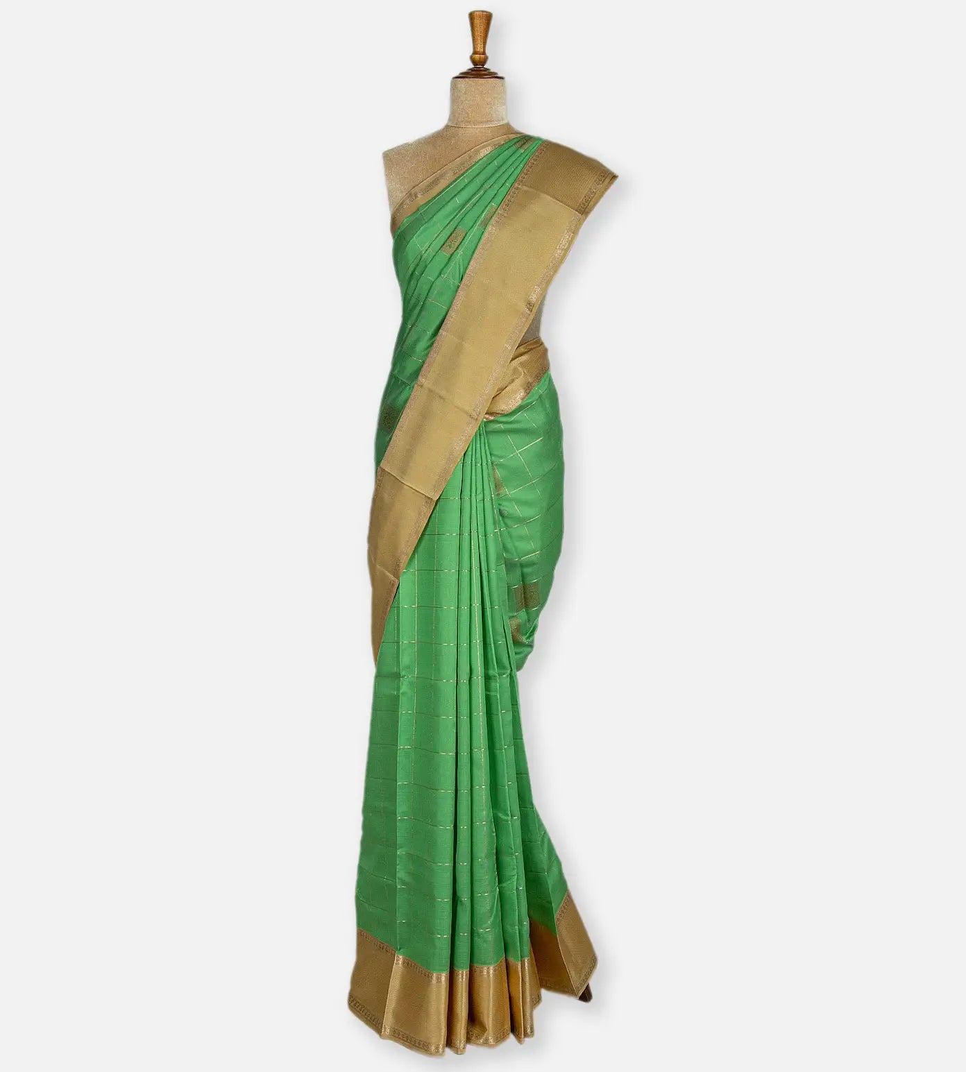 Green Kanchipuram Silk Saree