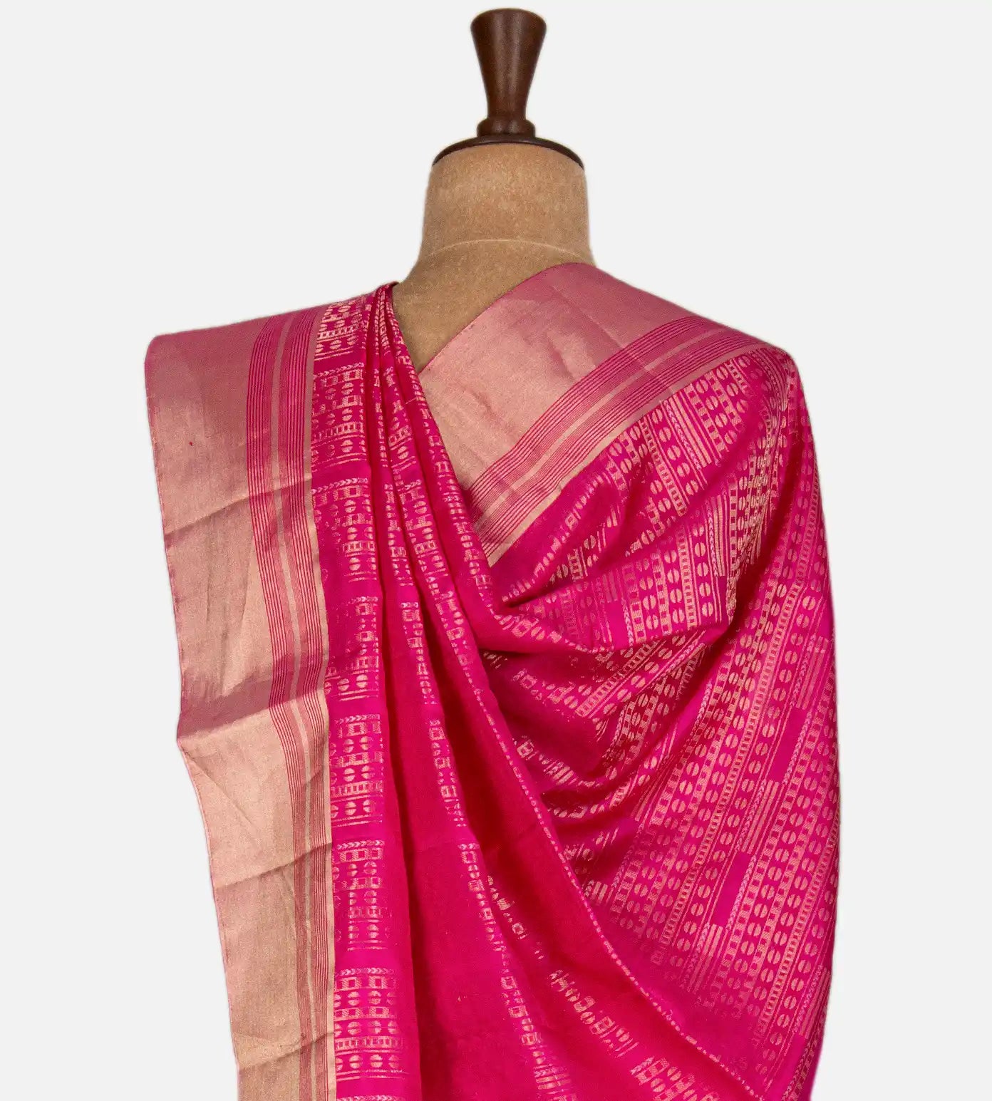 Pink Soft Silk Saree
