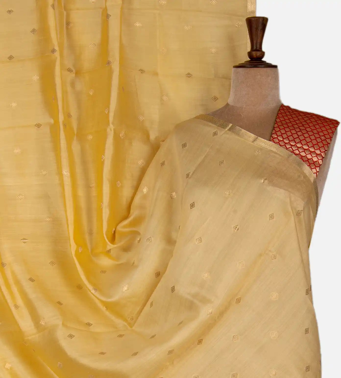 Yellow Chaniya Silk Saree