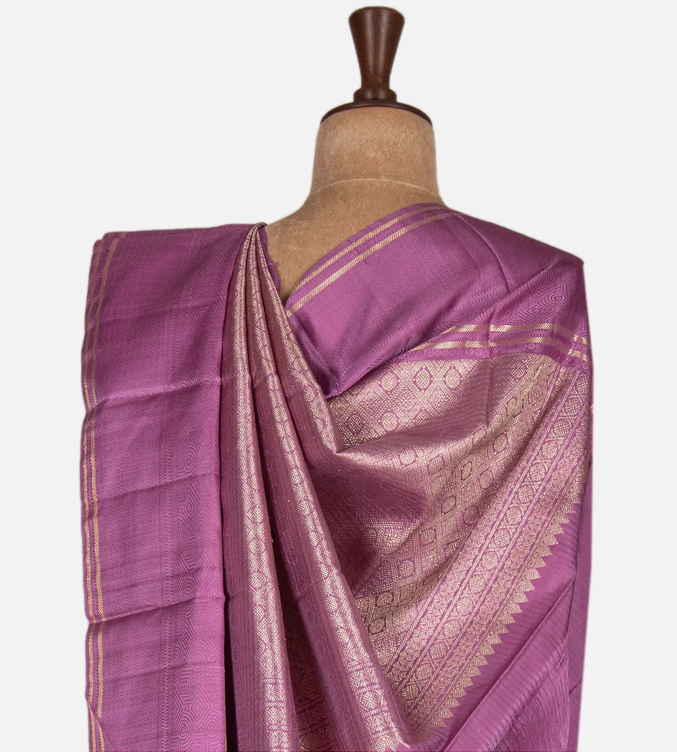 Turquoise Blue Kanchipuram Silk Saree