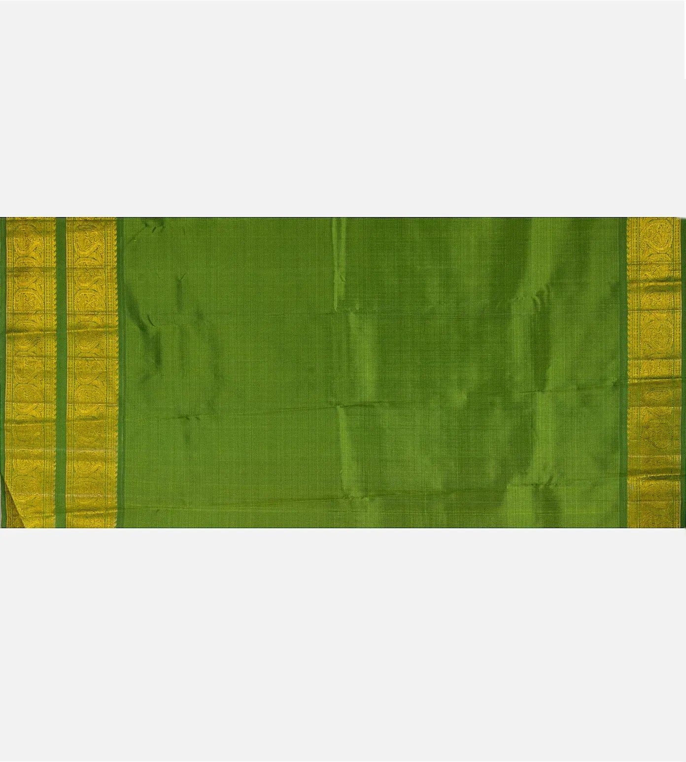 Pinkish Orange Kanchipuram Silk Saree