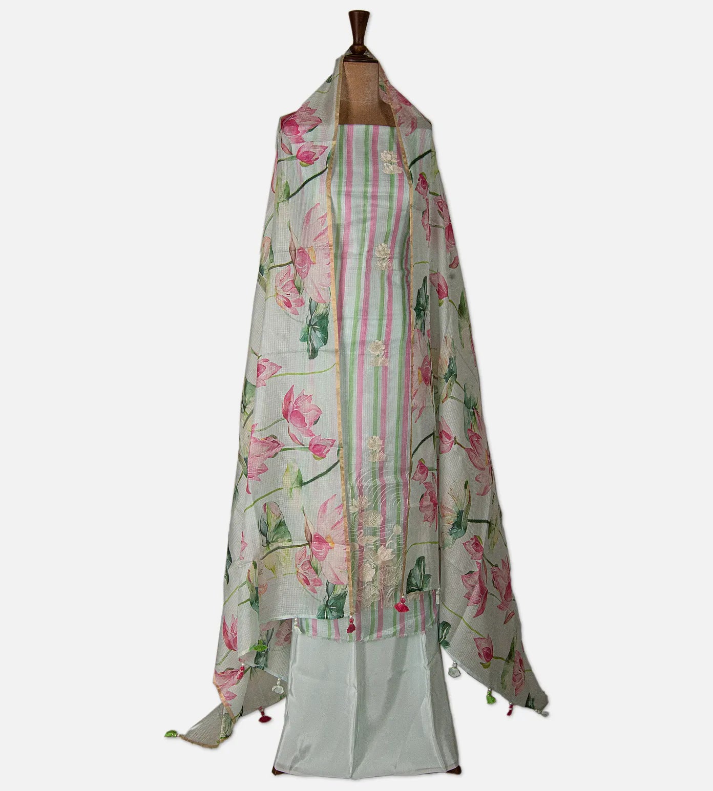 Pastel Blue Kota Silk Salwar
