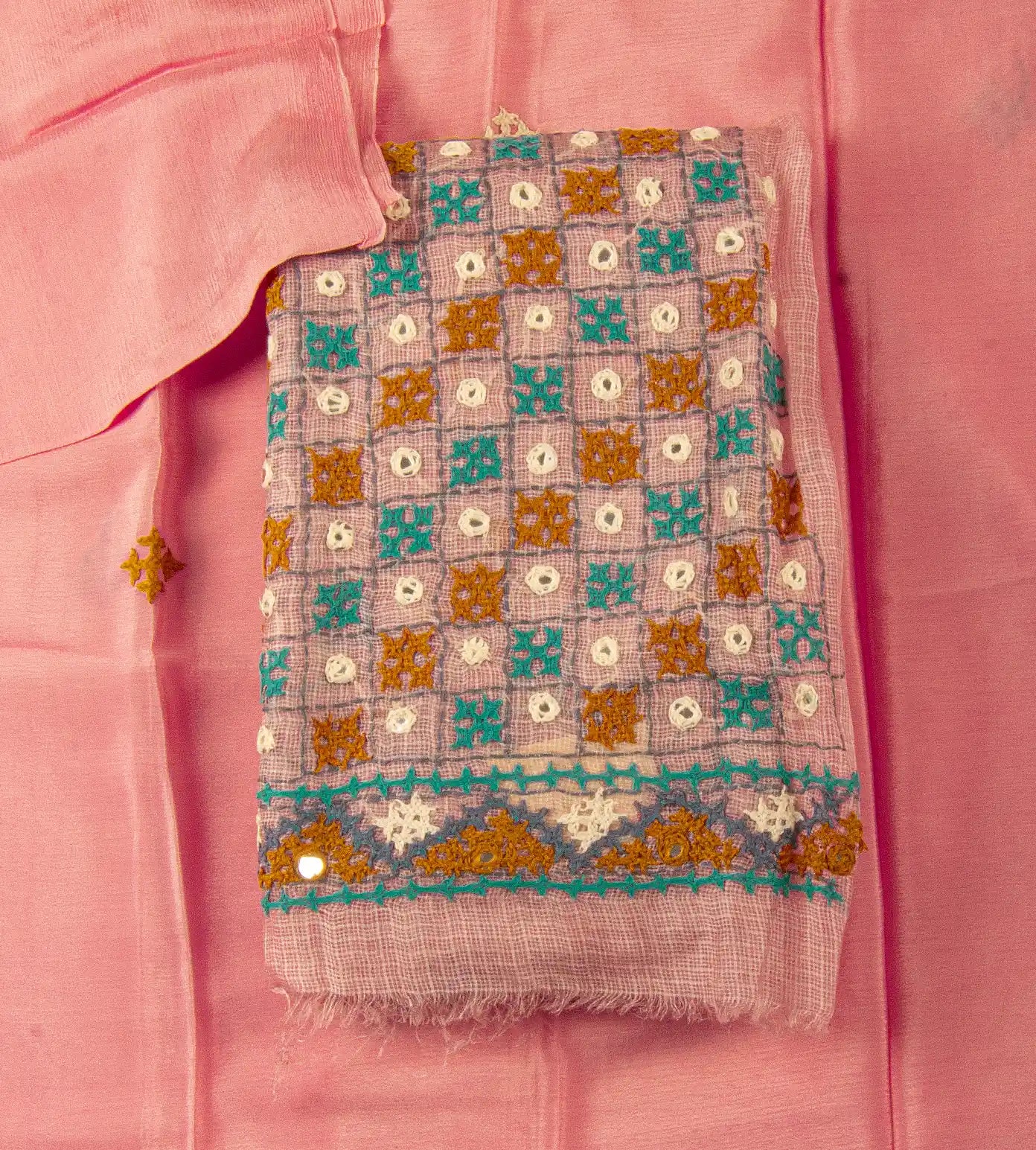 Light Pink Kota Silk Salwar