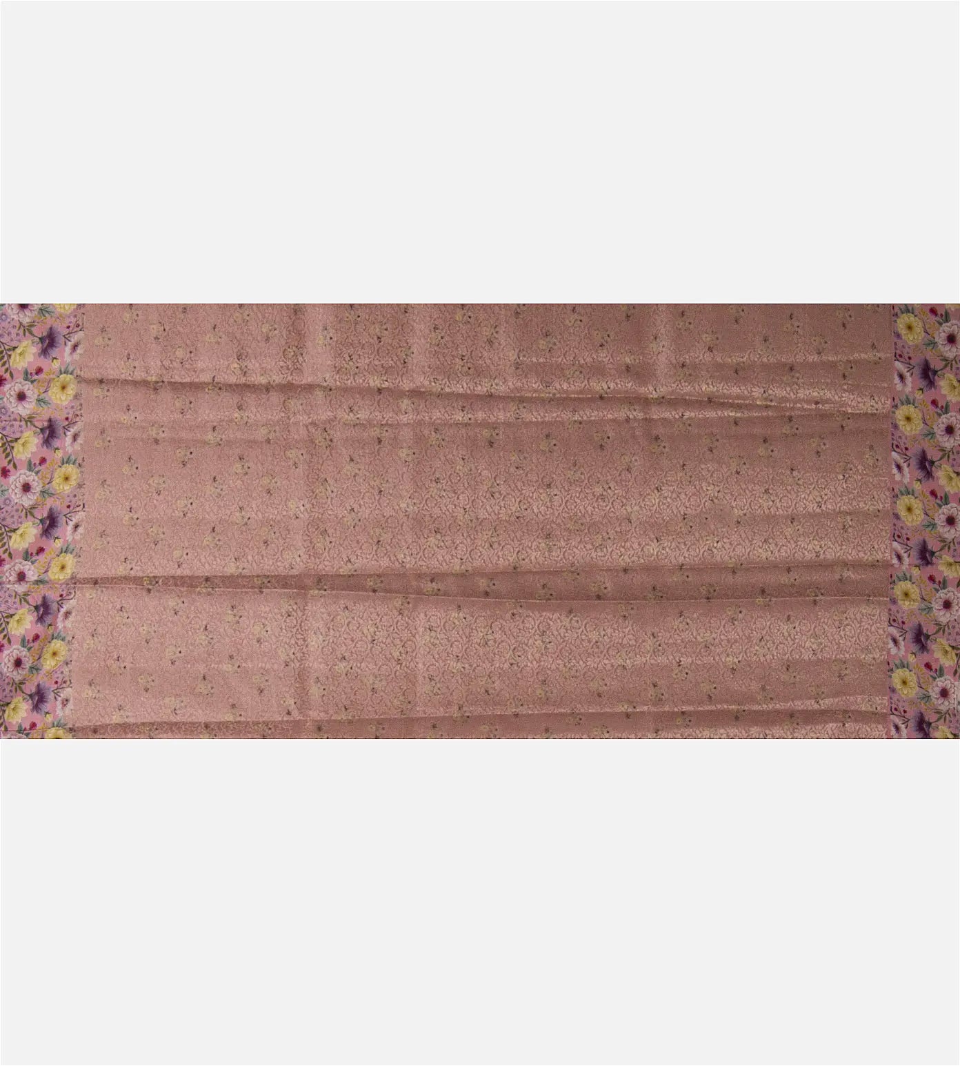 Light Pink Chaniya Silk Saree