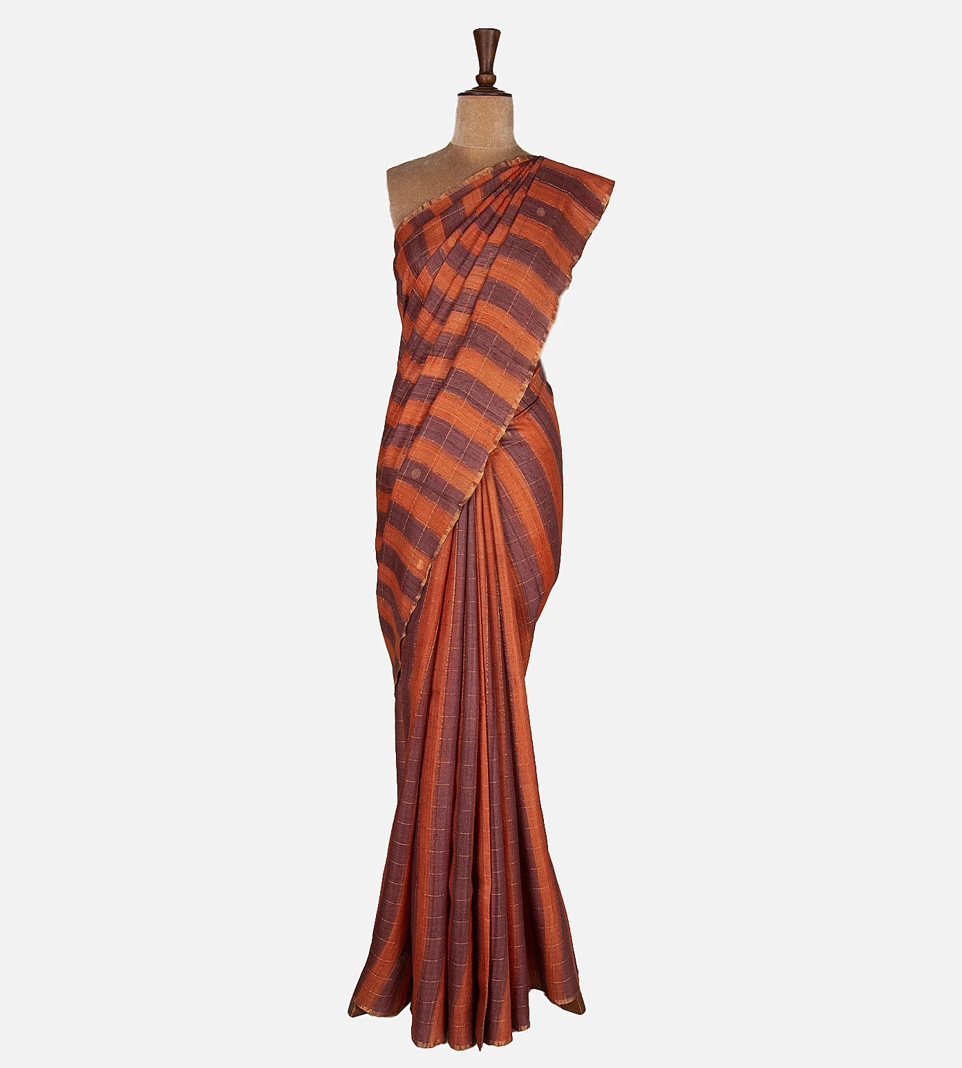 Multicolour Tussar Saree
