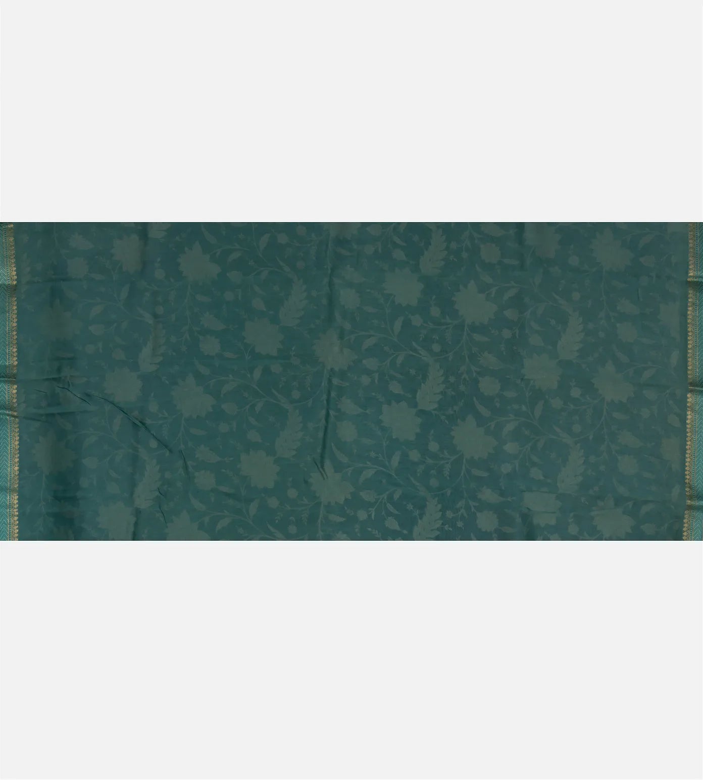 Blue Chanderi Cotton Saree