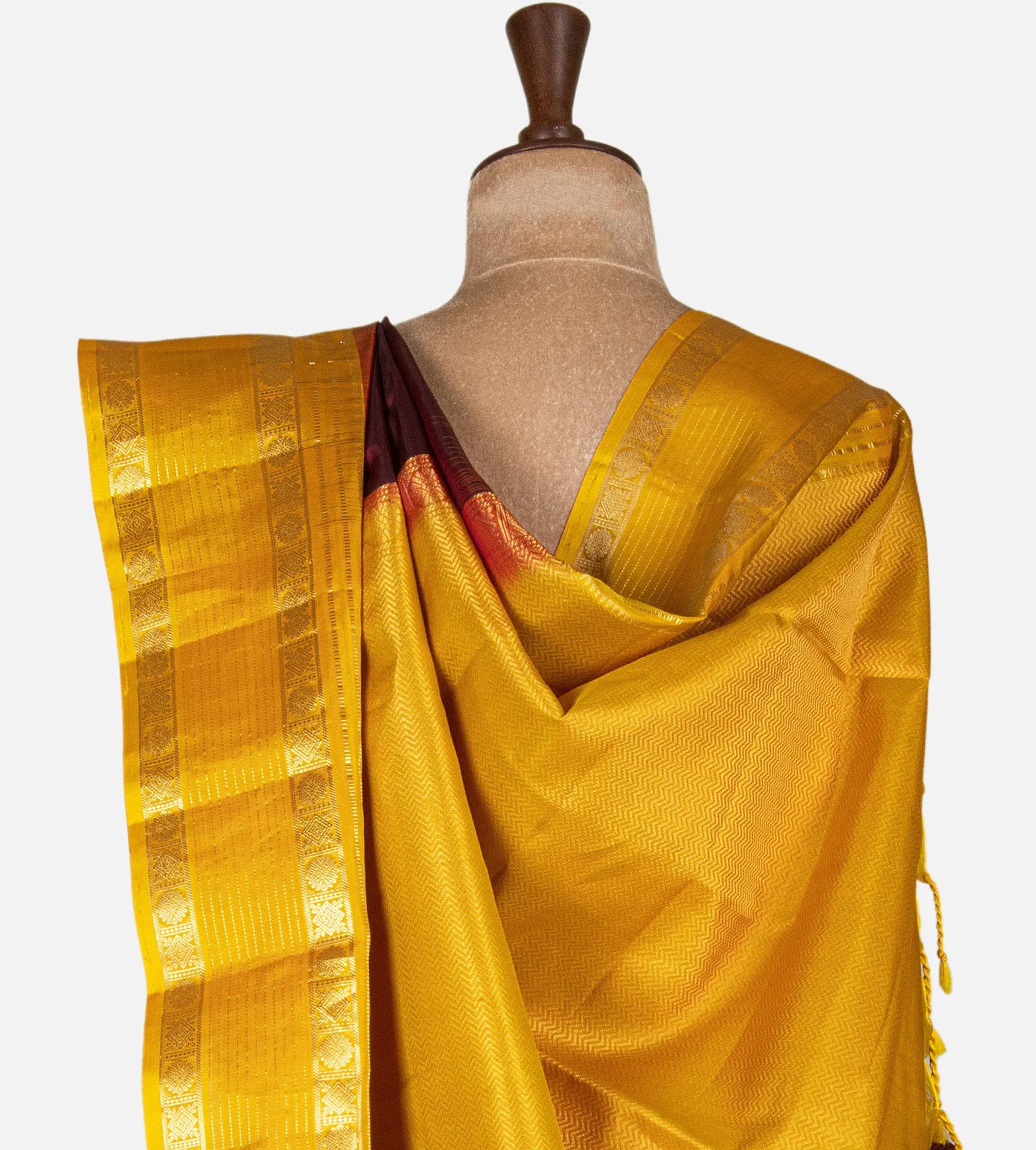 Maroon Soft Silk Saree