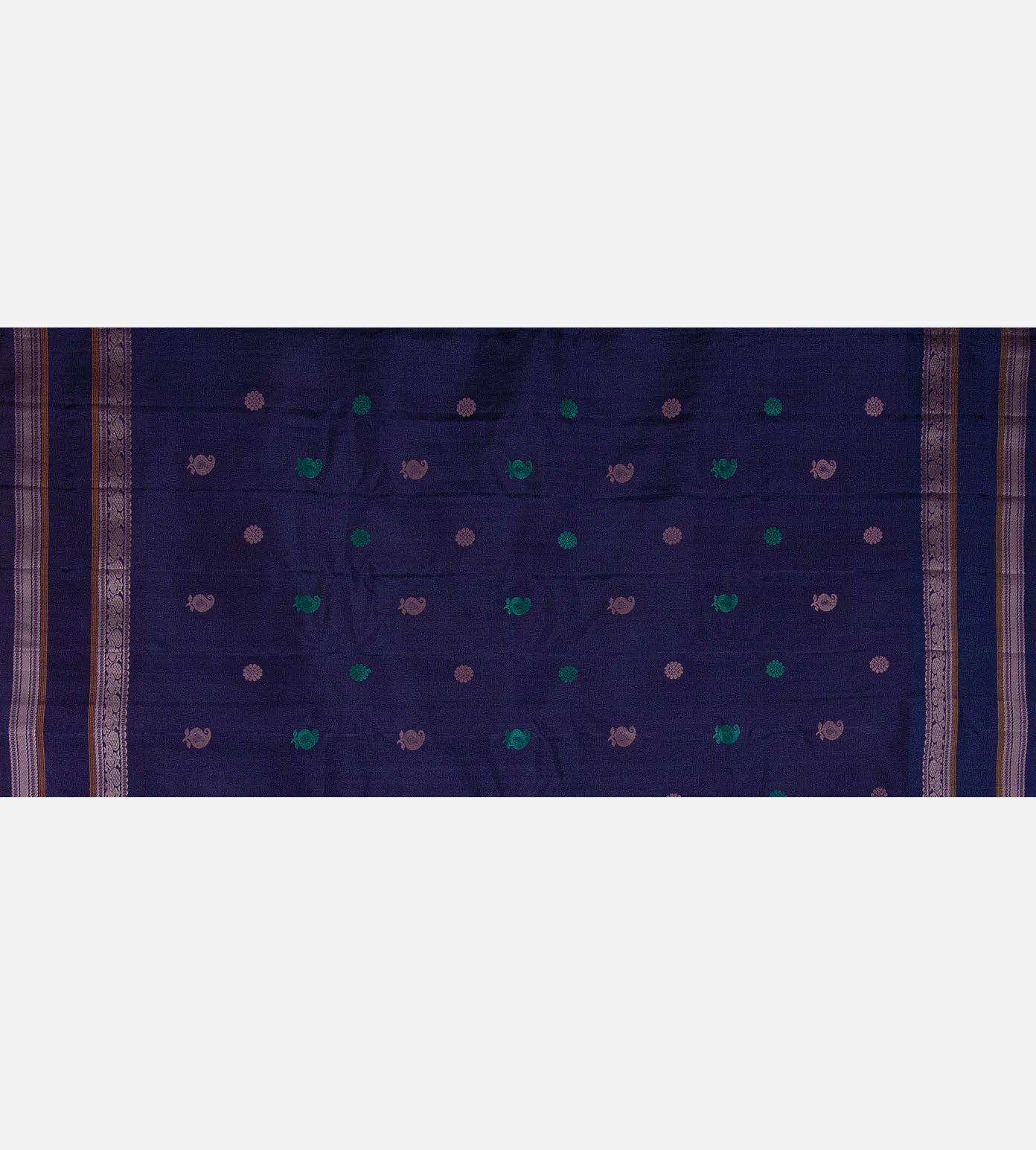Light Pink Gadwal Silk Saree