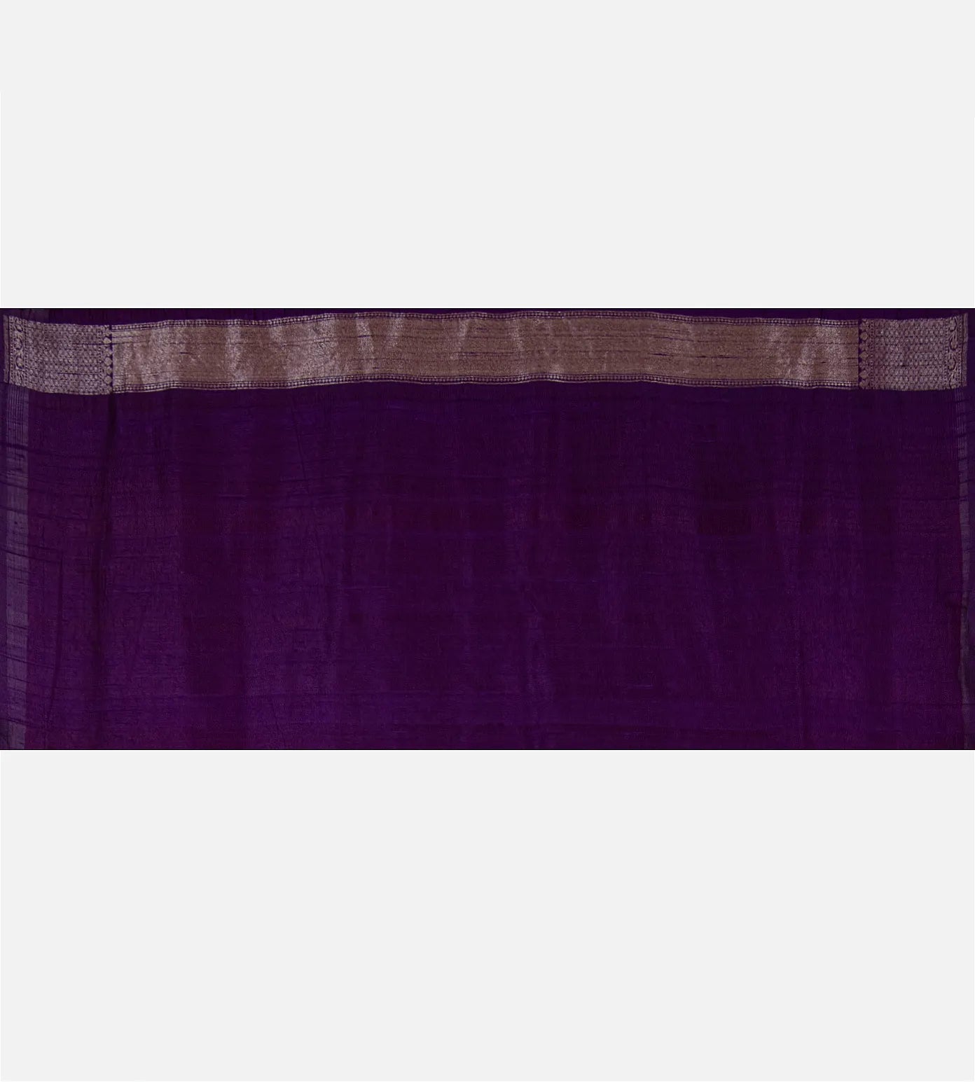 Orange Banarasi Tussar Saree