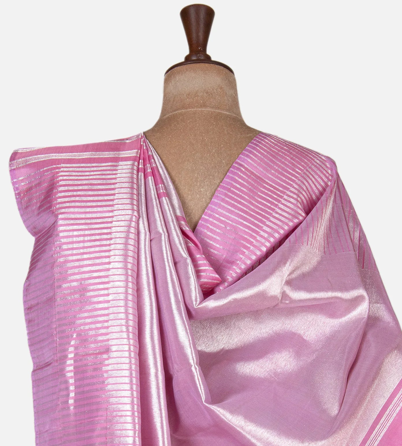 Pink Kanchipuram Silk Saree